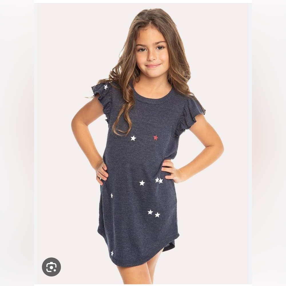 Chaser Girls Flutter Sleeve Dress